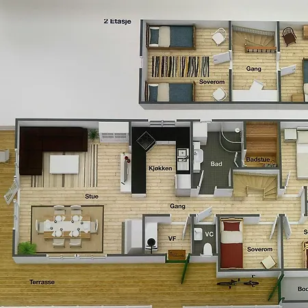 Feriehus Mountain With Great Views *