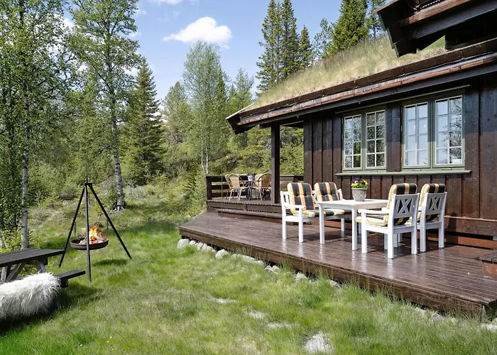 Tatil Evi Mountain With Great Views Austbygdi